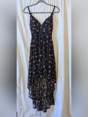 Disney | Dresses | Disney Princess Floral High Low Dress | Poshmark